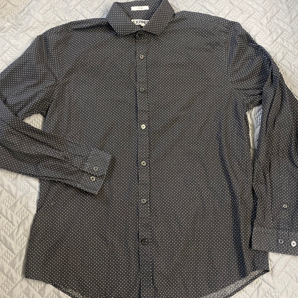 EXPRESS MENS LARGE DRESS SHIRT